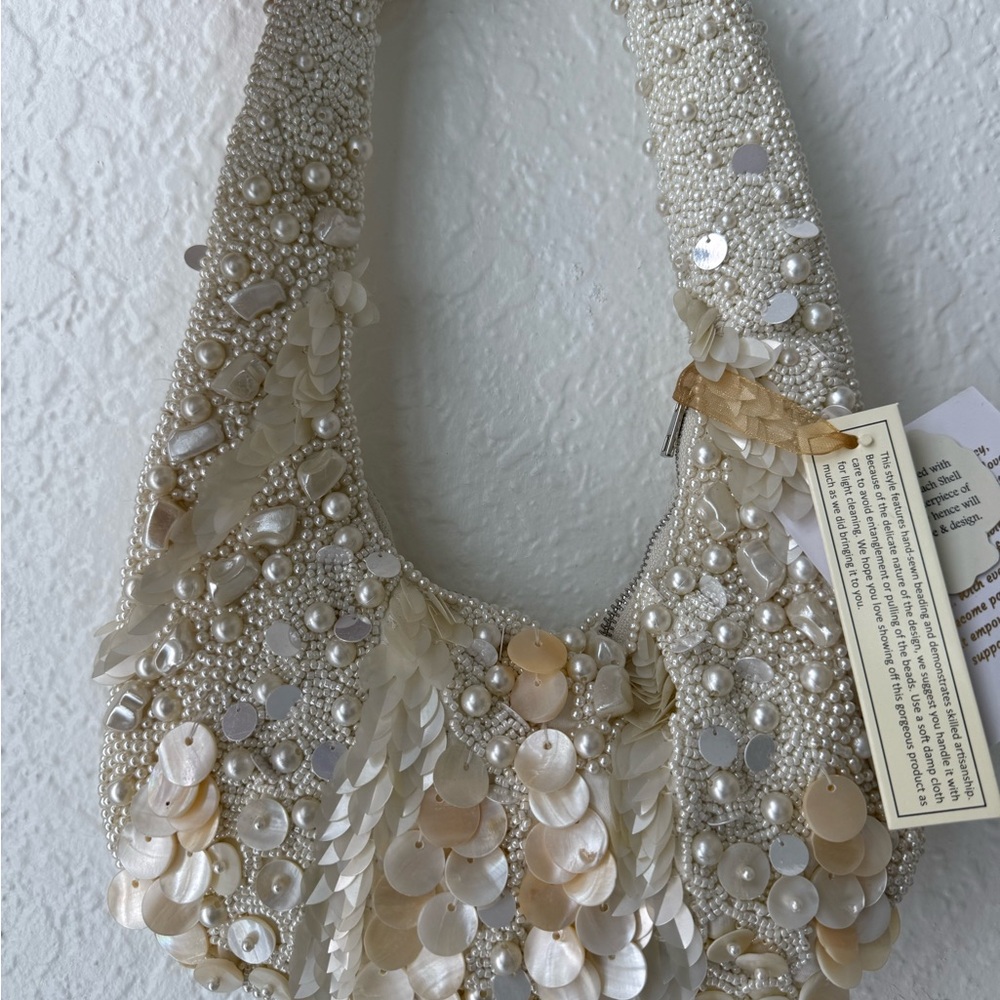 Viral Made in India Beaded Pearl bag